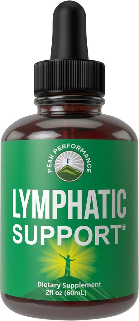 Peak performance lymphatic drainage drops